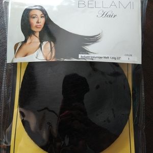 Bellami 22in 120g Remy Jet Black
